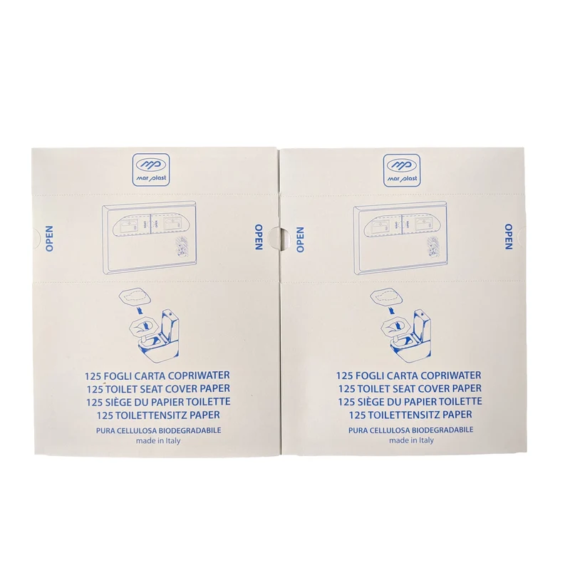 racon® Papier-Toilettensitzabdeckung, 37,8 x 42,4 cm