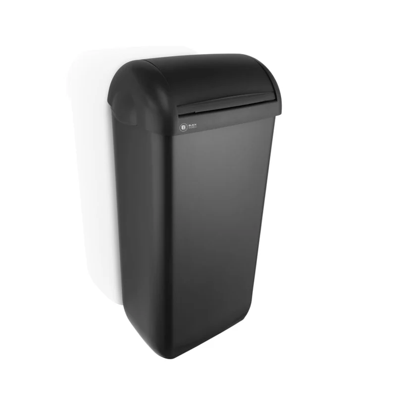 BlackSatino Hygienebox 23 Liter, schwarz