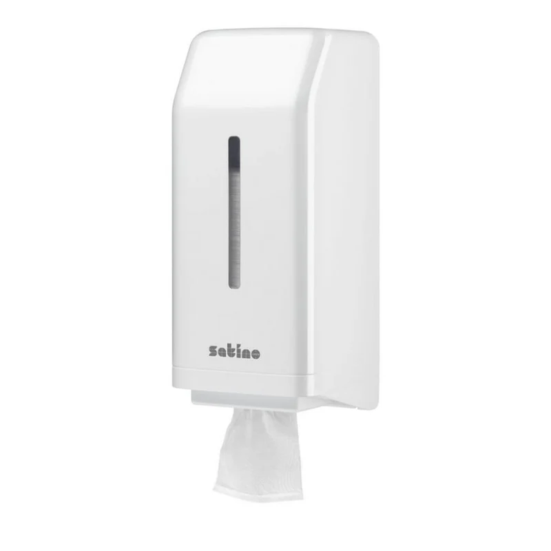 Satino Einzelblatt-Toilettenpapierspender Plus, weiß, BT1