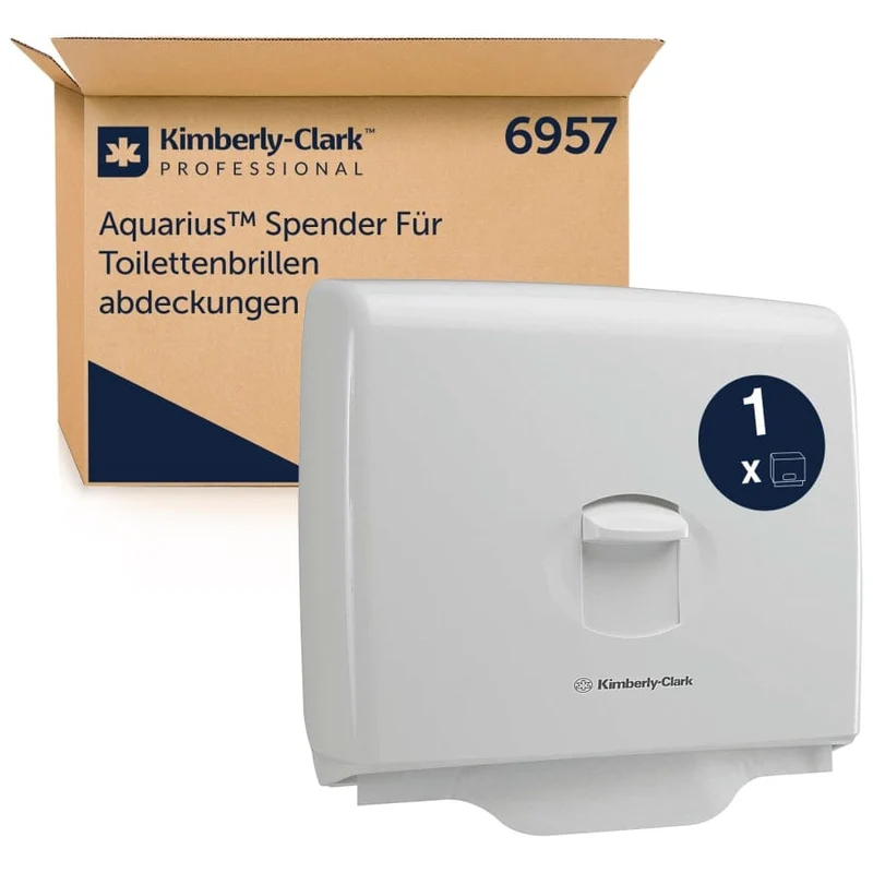 Aquarius Toilettensitzauflagenspender, weiß