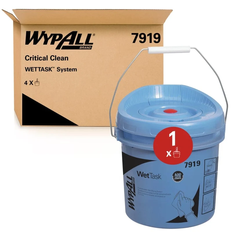 WypAll Wettask Spendereimer, blau