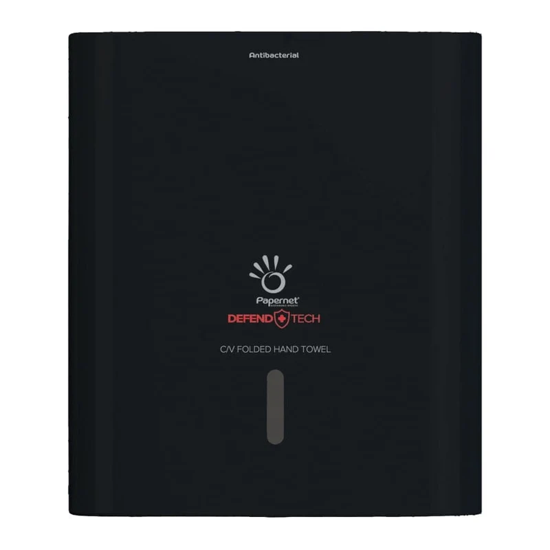 Papernet Defend Tech Handtuchspender C-/V-Falz schwarz