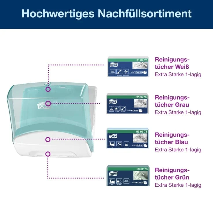 Tork Einzeltuchspender W4 Performance