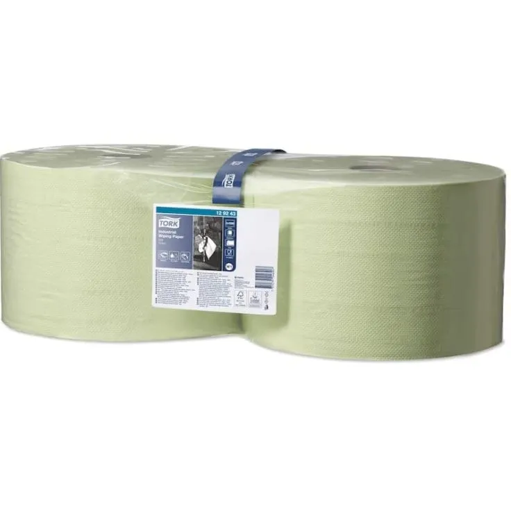 Tork Industrie Papierwischtücher W1 2-lagig, grün, 510 m