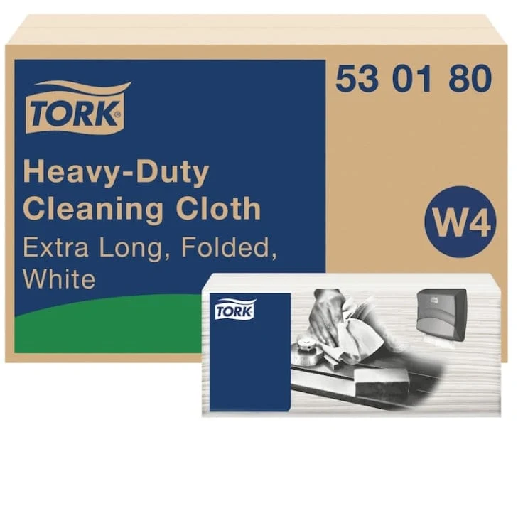 Tork Extra Starke Reinigungstücher W4 1-lagig, weiß
