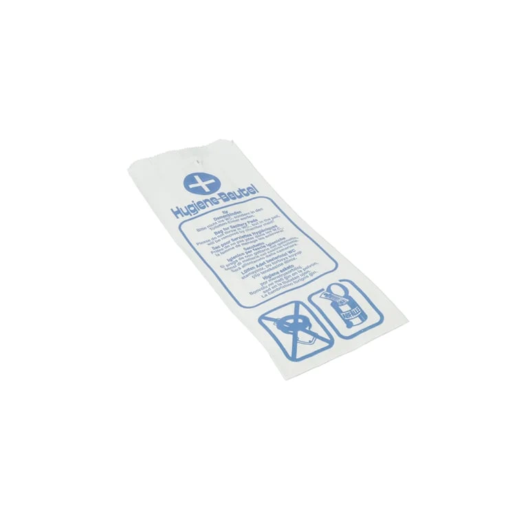 Deiss Hygienebeutel Papier, 35 g/m², weiß
