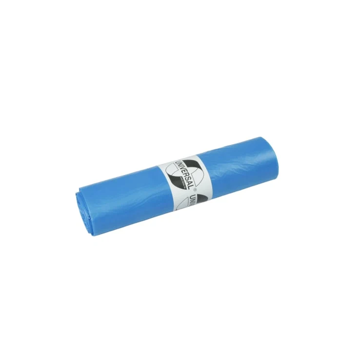 DEISS UNIVERSAL HDPE Müllbeutel 30 Liter, blau