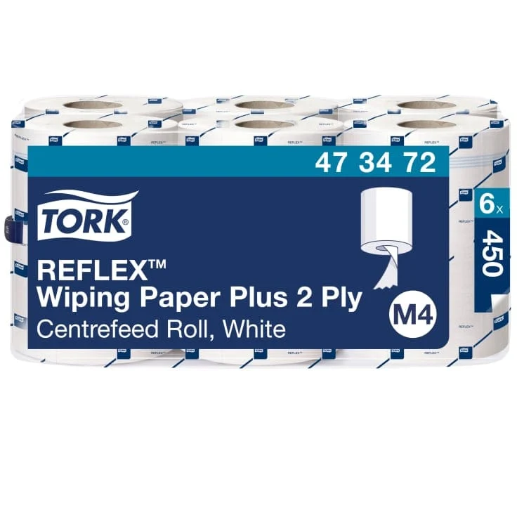 Tork Reflex Mehrzweck-Papierwischtücher Advanced M4 2-lagig