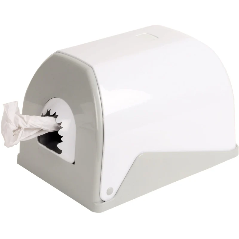 SemyTop Handtuchrollenspender Midi, Kunststoff, weiß