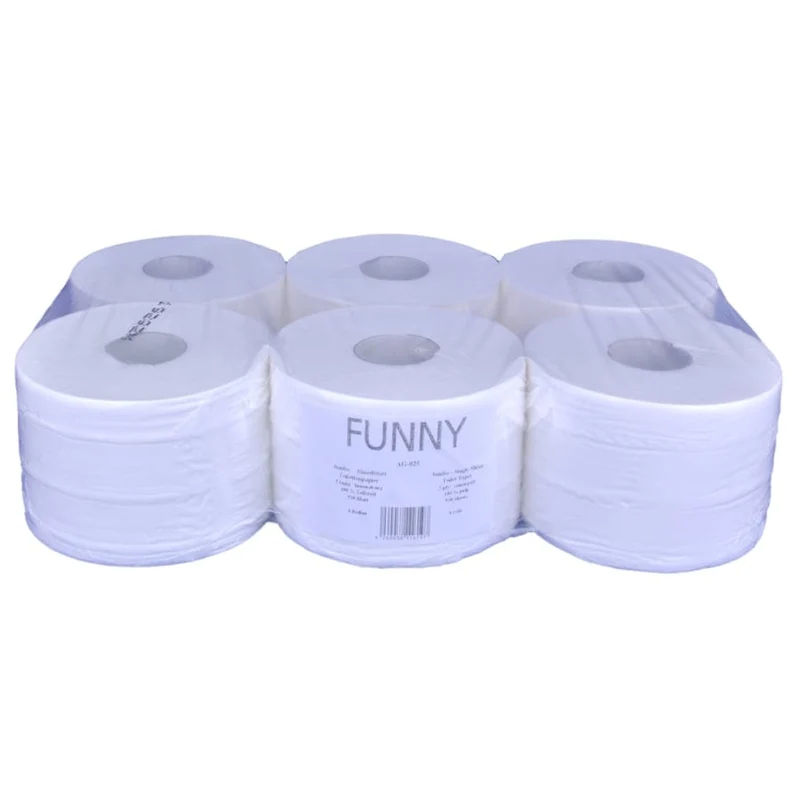 Funny Jumbo-Toilettenpapier Centerfeed, 2-lagig, Ø 19,5 cm, 891 Blatt, weiß