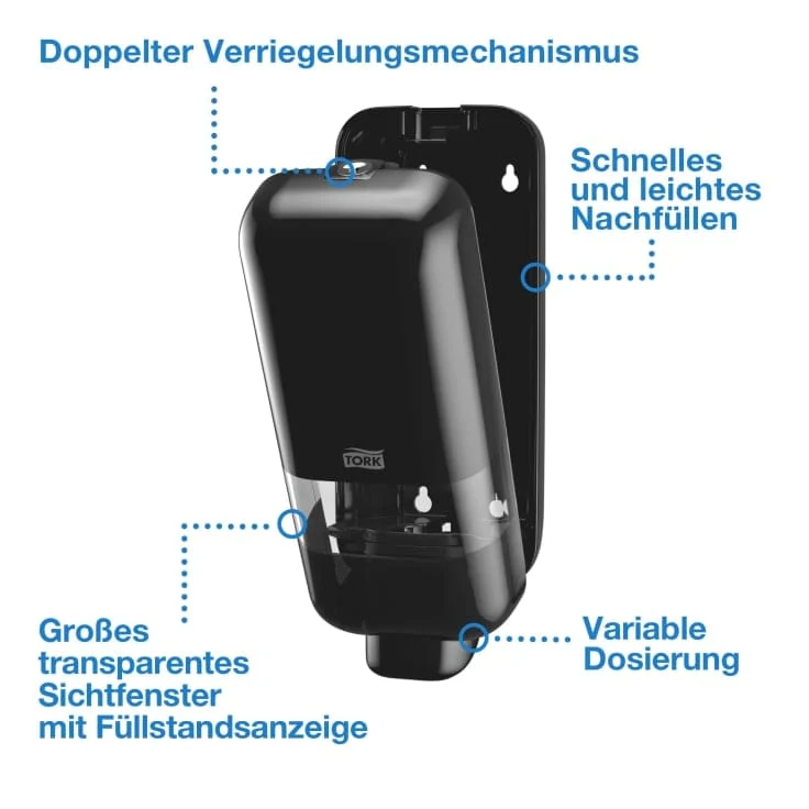 Tork Elevation Spender für Seife und Händedesinfektion S4