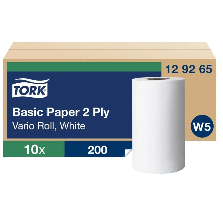 Tork Papierwischtücher Kleinrolle Universal W5 2-lagig, weiß
