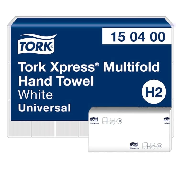 Tork Xpress Multifold-Handtücher Universal H2 2-lagig, weiß