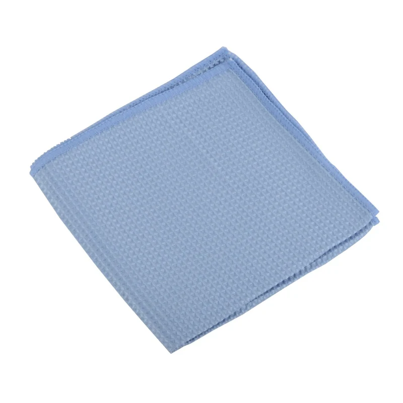SemyTop Mikrofaser-Waffeltücher, blau, 40 x 40 cm, 200 Stück