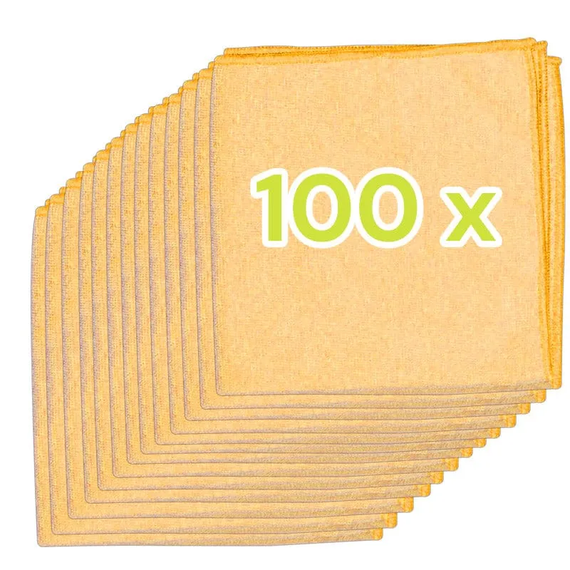 100er Pack Mikrofasertücher