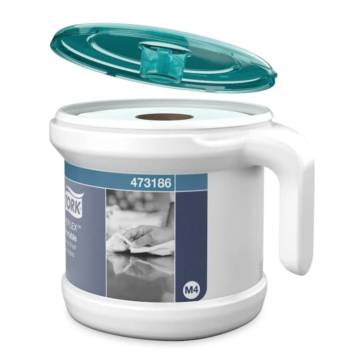 Tork Reflex tragbarer Innenabrollungsspender M4, weiß/türkis