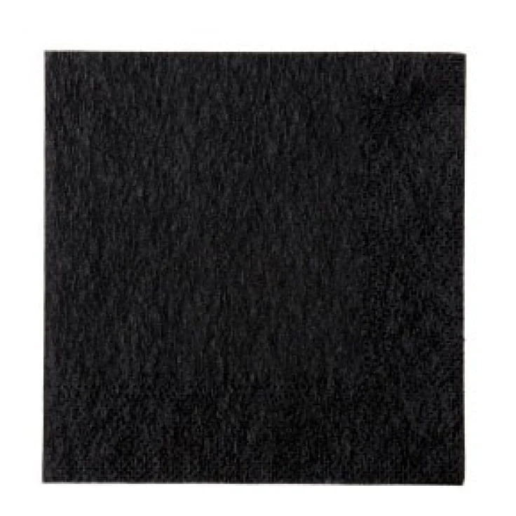 Tork Cocktailserviette Advanced 2-lagig, schwarz, 23,8 x 23,8 cm