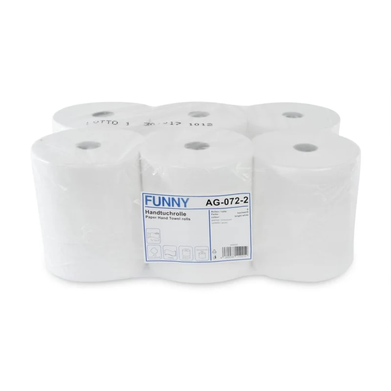 Funny Rollenhandtuchpapier, 2-lagig, Zellstoff, 21 cm breit, 130 m