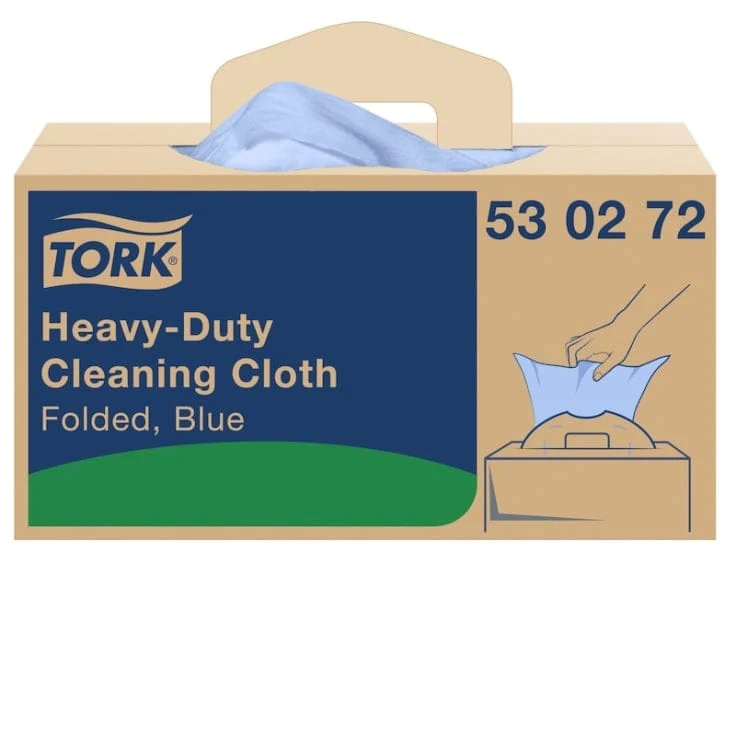 Tork Extra Starke Reinigungstücher W7 blau, 1-lagig