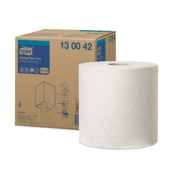 Tork Starke Mehrzweck-Papierwischtücher W1 W2 W3 2-lagig, 255 m