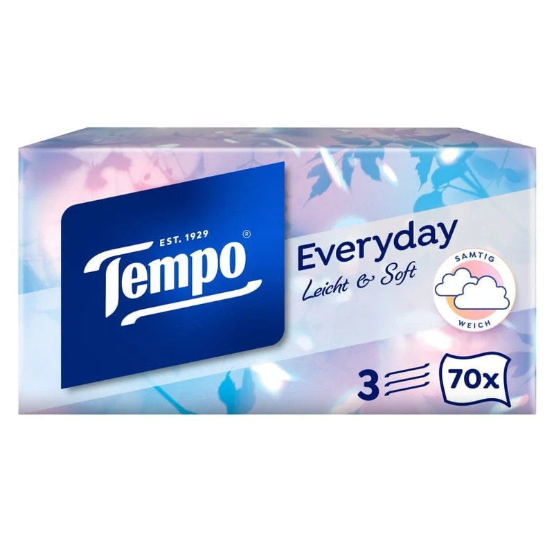 Tempo Taschentücher Box Light