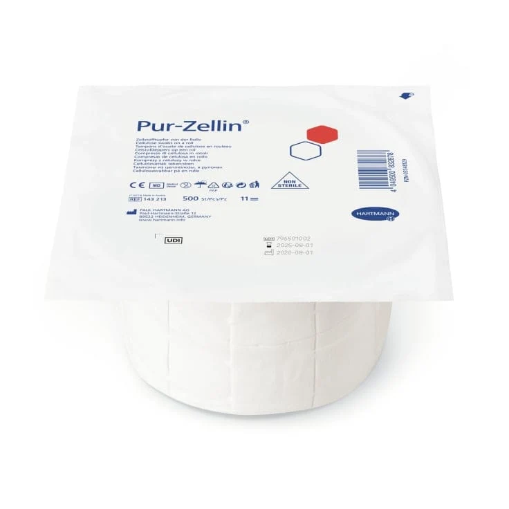 Hartmann Pur-Zellin Zelltupfer gebrauchsfertig unsteril