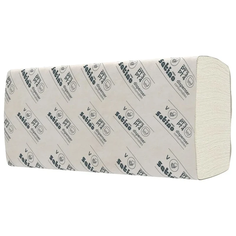 Satino Smart Papierhandtücher 2-lagig, V-Falz, 23 x 23 cm