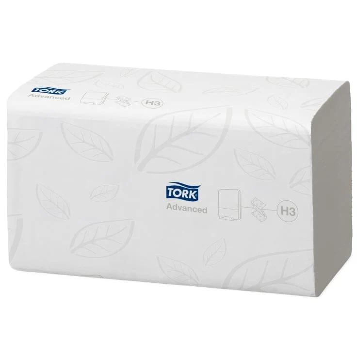 Tork Zickzack-Handtuch Advanced H3 2-lagig, spülbar