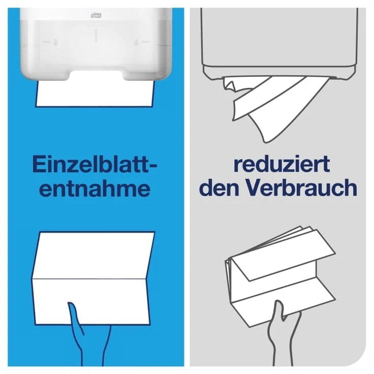 Tork Zickzack-Handtuch Advanced H3 2-lagig, spülbar