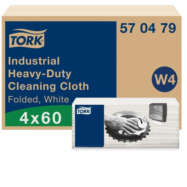 Tork Industrie Reinigungstuch Extra Stark W4 1-lagig, weiß