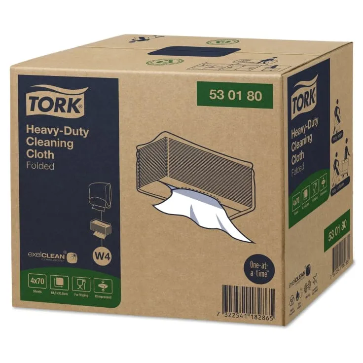 Tork Industrie Reinigungstuch Extra Stark W4 1-lagig, weiß