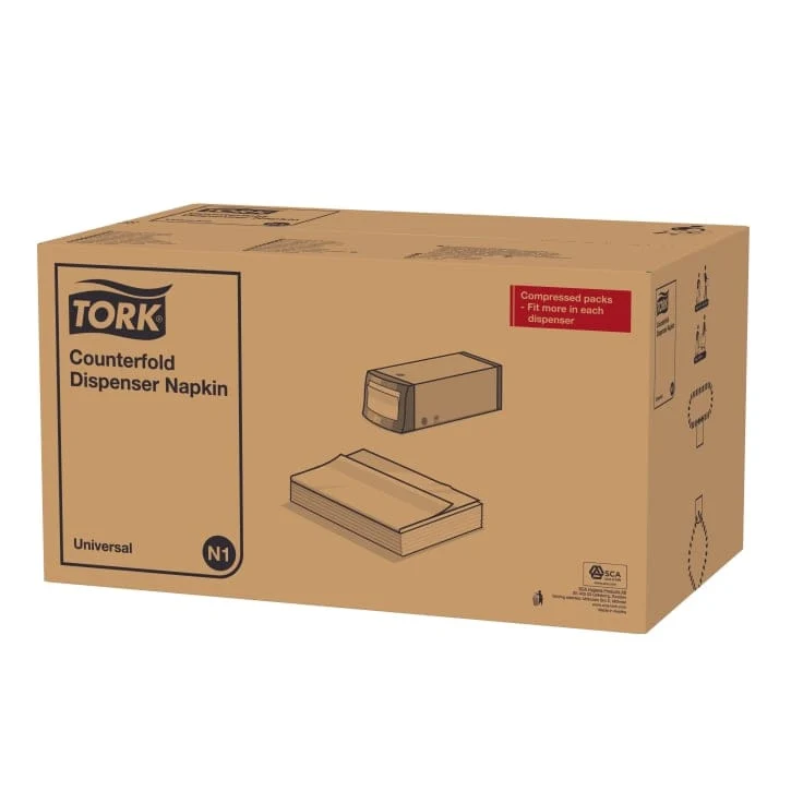 Tork Counterfold Spenderserviette N1 1-lagig, weiß