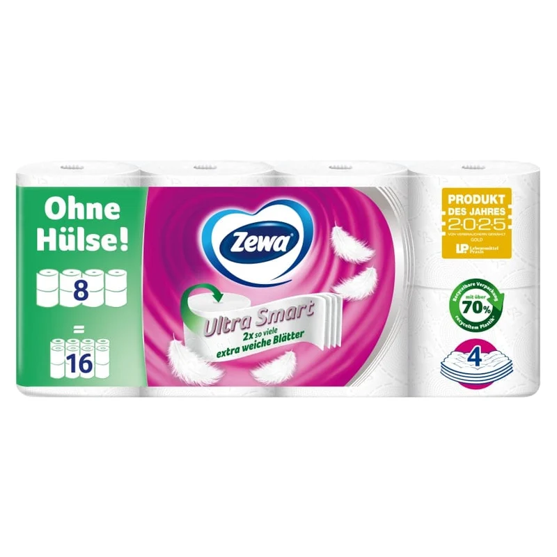 Zewa Toilettenpapier Ultra Smart, 4-lagig