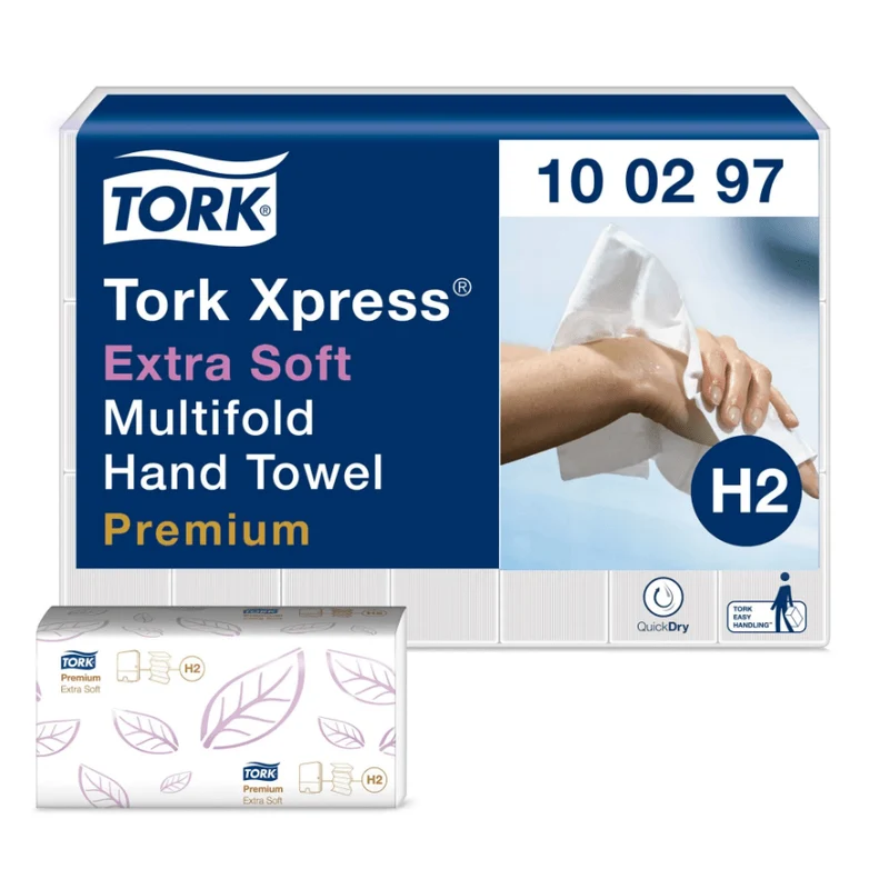 Tork Xpress Multifold Handtuch Extra Soft H2 2-lagig, weiß