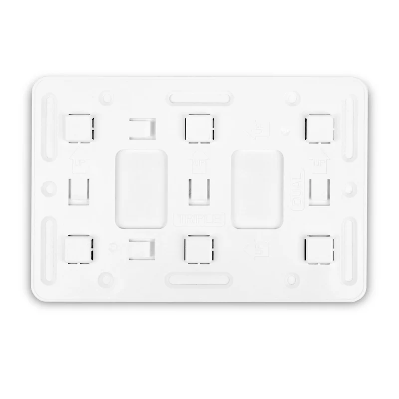 SemyTop Adapterplatte für 2 oder 3 Dusch- und Badspender, 350 ml