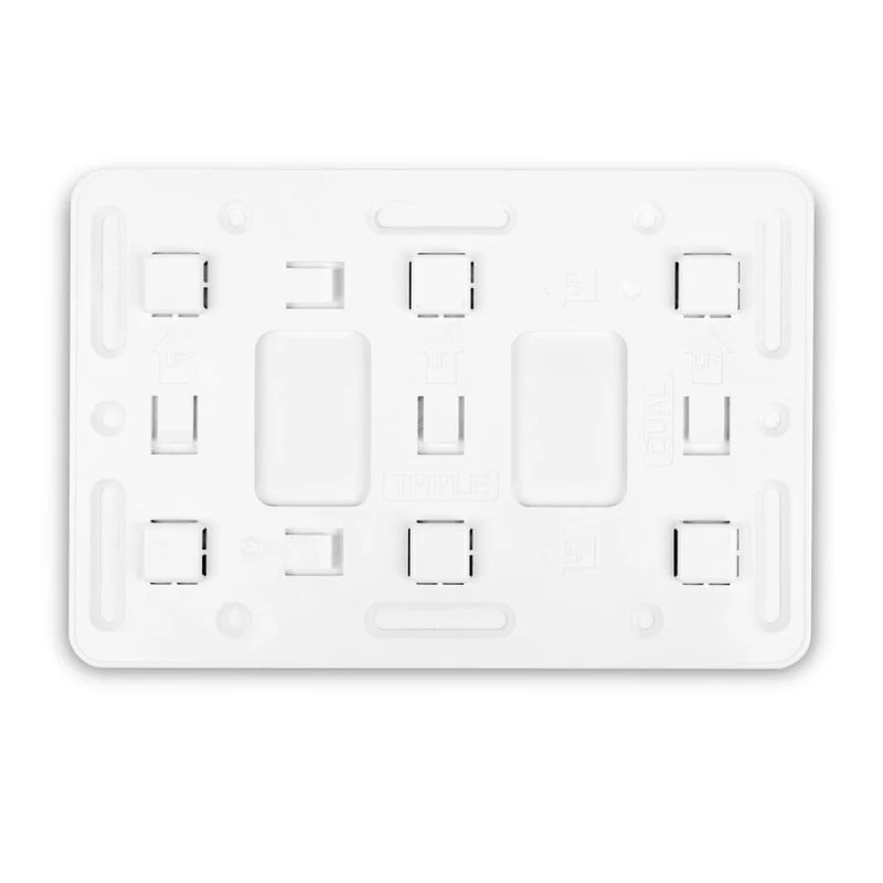 SemyTop Adapterplatte für 2 oder 3 Dusch- und Badspender, 350 ml