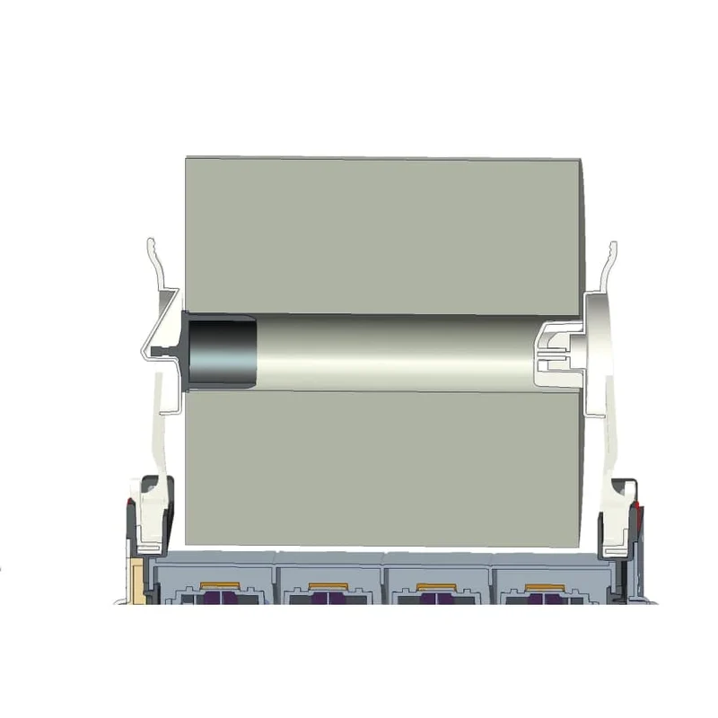 SemyTop Handtuchrollenspender Autocut, matt, für Rollen mit Adapter, 21 cm