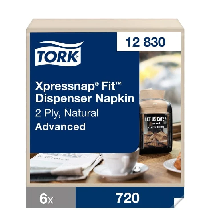 Tork Xpressnap Fit Spenderserviette N14 2-lagig, natur