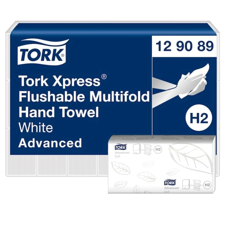 Tork Xpress Multifold Handtuch Advanced H2 2-lagig, schnellauflösend