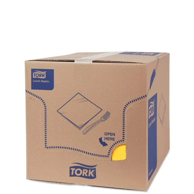 Tork Soft Lunchserviette Advanced 3-lagig, gelb