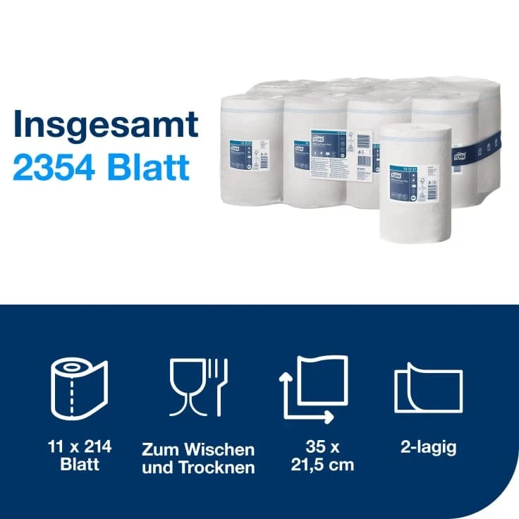 Tork Mehrzweck-Papierwischtuch Advanced M1 2-lagig, 74,9 m