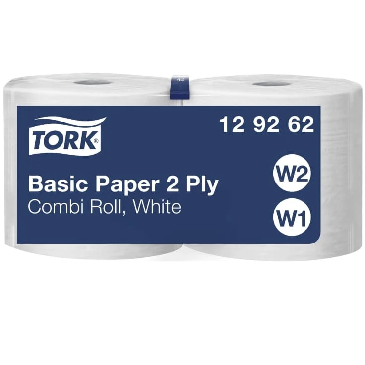 Tork Universal Wischtuch 320 W1/W2 2-lagig, weiß