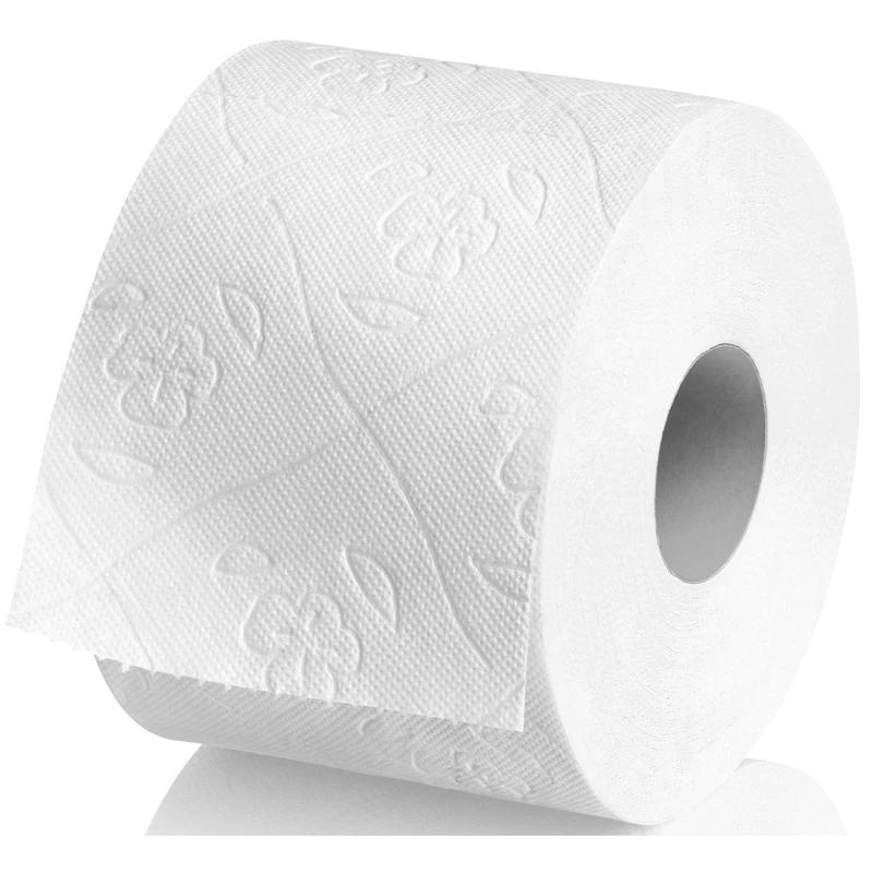 WEPA Prestige Toilettenpapier 4-lagig – FSC®, hochweiß, 64 Rollen (8×8×150 Blatt)