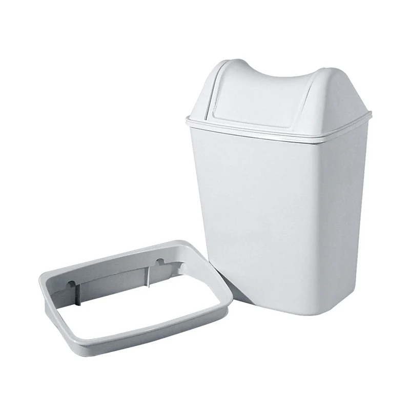 racon® rubby Abfalleimer mit Schwingdeckel, 8 Liter