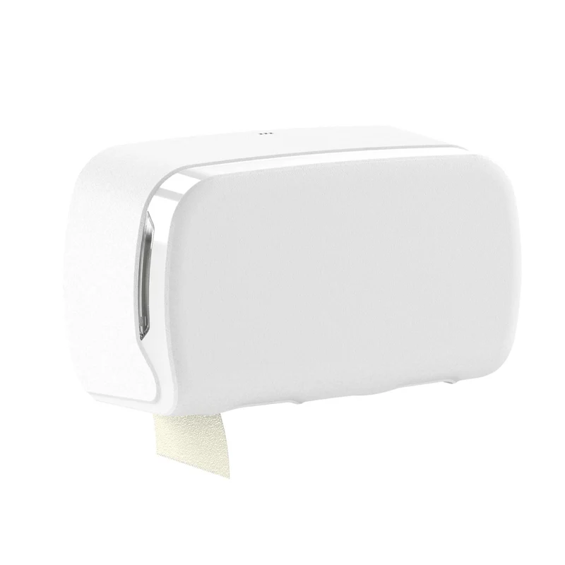 SemyTop Toilettenpapierspender für 2 Rollen, matt, Kern-Ø 25-60 mm