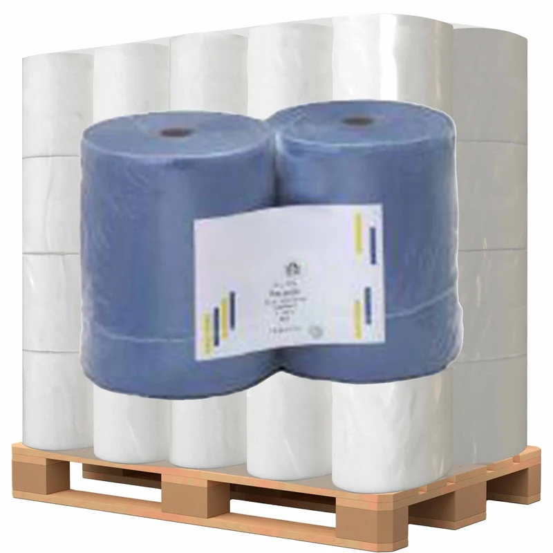 Funny Industriepapierrolle, 3-lagig, 26 x 38 cm, 500 Blatt, blau