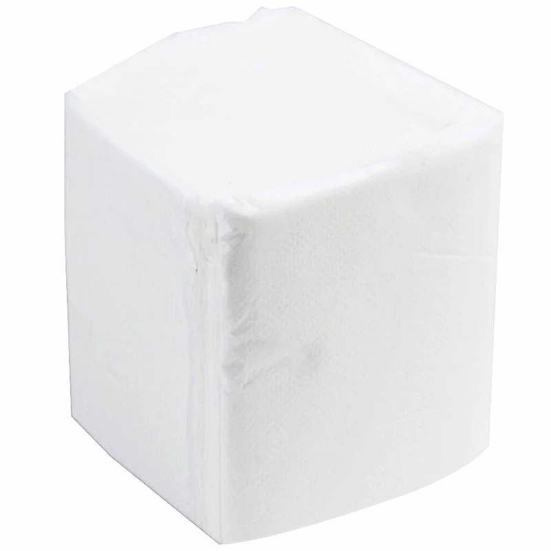 SemyTop Einzelblatt-Toilettenpapier, 2-lagig, 10 x 22 cm, hochweiß