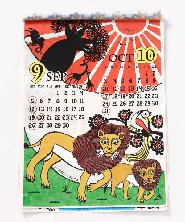 Wandkalender 2027 – Pop-Art-Tierkalender