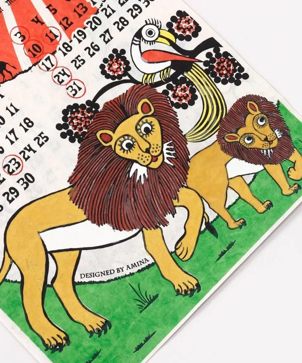 Wandkalender 2027 – Pop-Art-Tierkalender