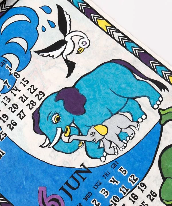 Wandkalender 2027 – Pop-Art-Tierkalender
